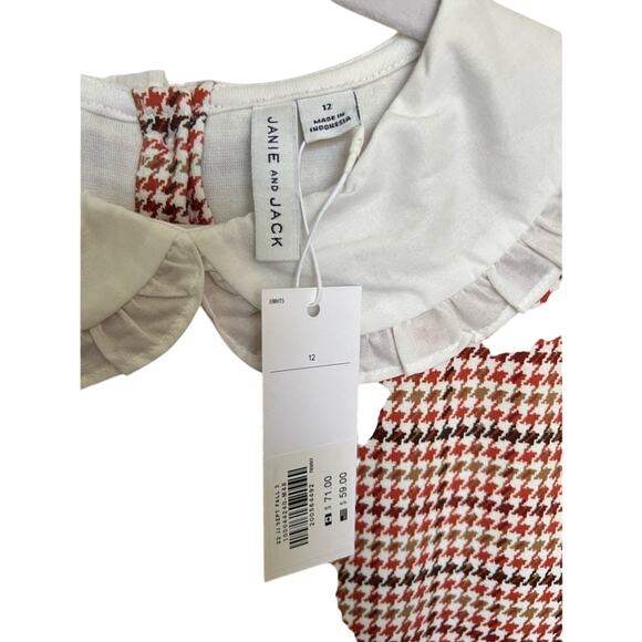 Janie and Jack Houndtooth dress 12 - Picture 4 of 6